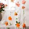 6 Pcs 35.4 ft Flower Garlands Hanging Spring Wildflower Garlands Floral Vines Artificial Fake Flower Vines Faux Silk Wildflower Decor for Home Garden Spring Summer Wedding Party Arch Wall